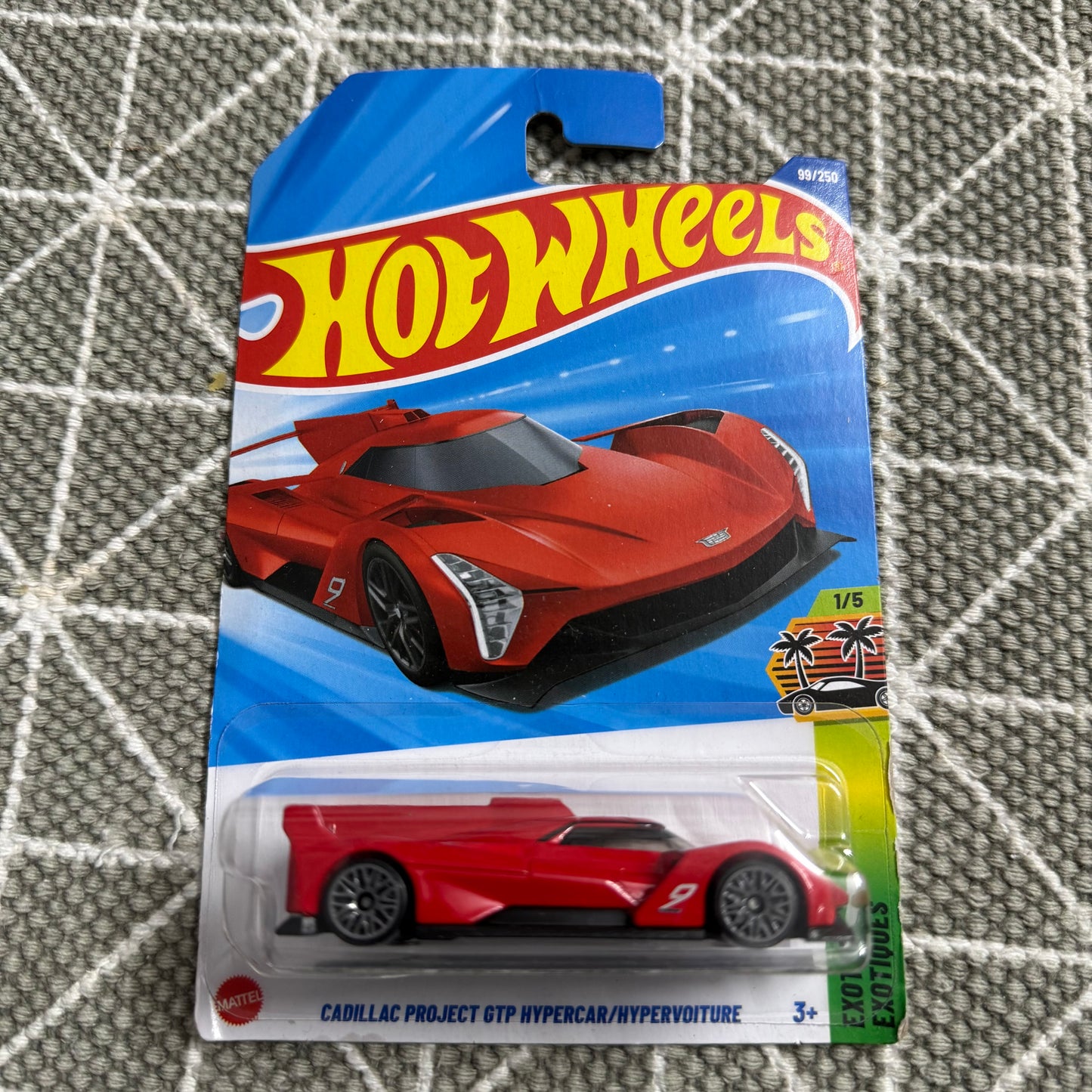 Hotwheels 2025 M Case: CADILLAC PROJECT GTP HYPERCAR/HYPERVOITURE