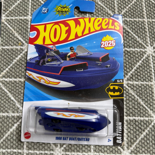 Hotwheels 2025 J Case: 1966 BAT BOAT