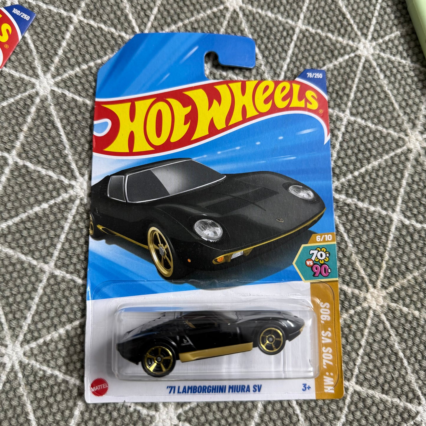 Hotwheels 2025 J Case: ‘71 Lamborghini Miura SV