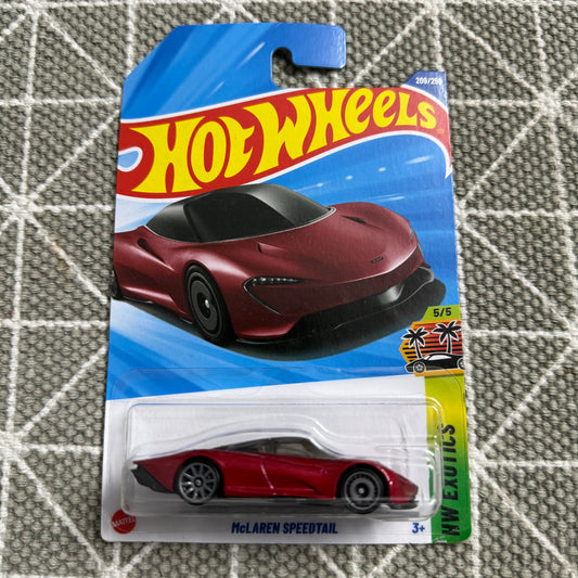 Hotwheels 2025 J Case: McLaren Speedtail
